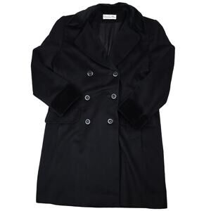 Vintage Christian Dior %100 Wool Pea Coat